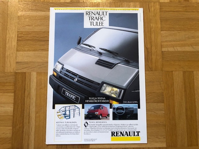 Esite Renault Trafic pakettiauto 1990