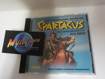 OST - SPARTACUS UUSI CD