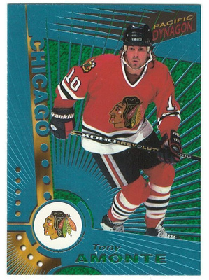 97-98 Pacific Dynagon Ice Blue Tony Amonte