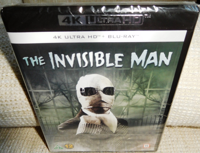 Invisible Man 4K (muoveissa) [4K UHD + Blu-ray]