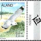 Åland 2000  Lintuja  2,20 mk välilöpari logo ** LaPe 169 - pikkukuva 1