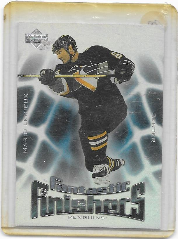 2001-02 Upper Deck Fantastic Finishers #FF4 Mario Lemieux