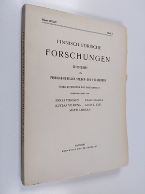 Finnisch-ugrische Forschungen XXXV, 3