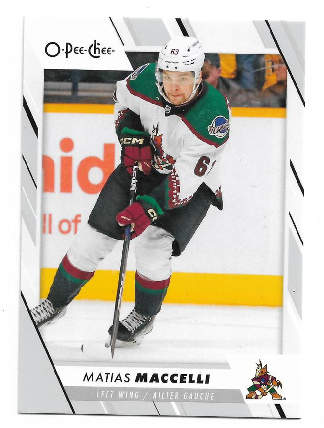 2023-24 O-Pee-Chee #30 Matias Maccelli