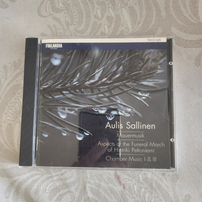 Aulis Sallinen - Aulis Sallinen Cd (M-)
