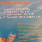 Paradisio: Vamos a la Discoteca! CDS - pikkukuva 2