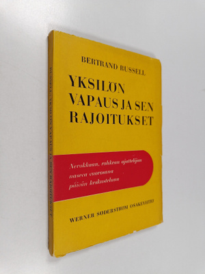 Bertrand Russell : Yksilön vapaus ja sen rajoitukset
