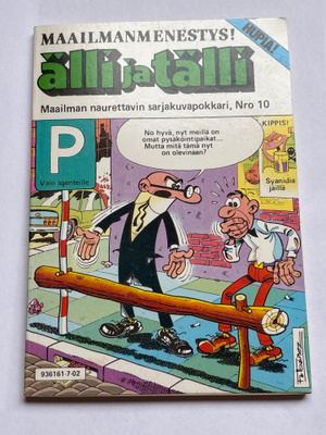 Älli ja Tälli Nro 10 pokkari hieno
