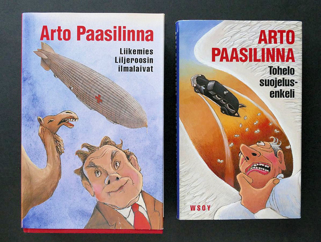 Arto Paasilinna 2 kirjaa Liikemies Lilj..  + Tohelo suoj...