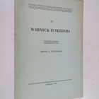 Seppo A. Teinonen : Warneck-tutkielmia - pikkukuva 1