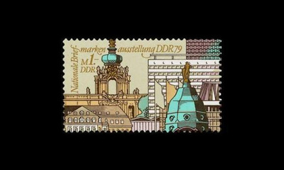 DDR 2443 ** Postimerkkinäyttely (1979)