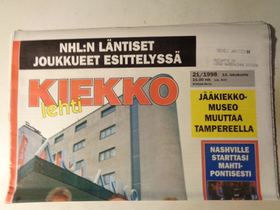 Kiekkolehti Nro 21/1998 (1.1)