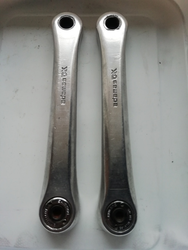SHIMANO ADAMAS AX Polkupyörä KESKIÖ JA KAMMET VINTAGE