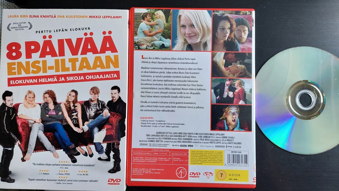 DVD 8 päivää ensi-iltaan