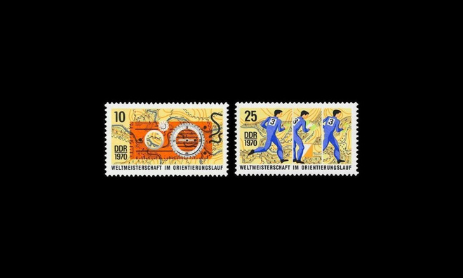 DDR 1605-6 ** Suunnistuksen MM-kisat (1970)