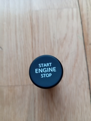 Start / Stop  käynnistys painike Skoda