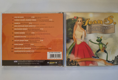 JEAN S.: SAMMAKKOPRINSSI CD