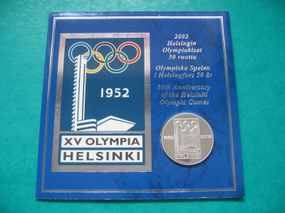 Helsingin Olympiakisat 1952-2002 mitali