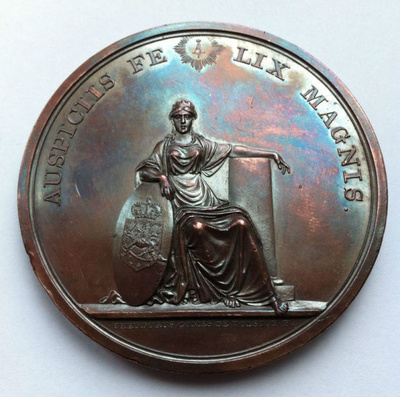 Mitali Uskonpuhdistus 300 v, (Tolstoy, F. medal)