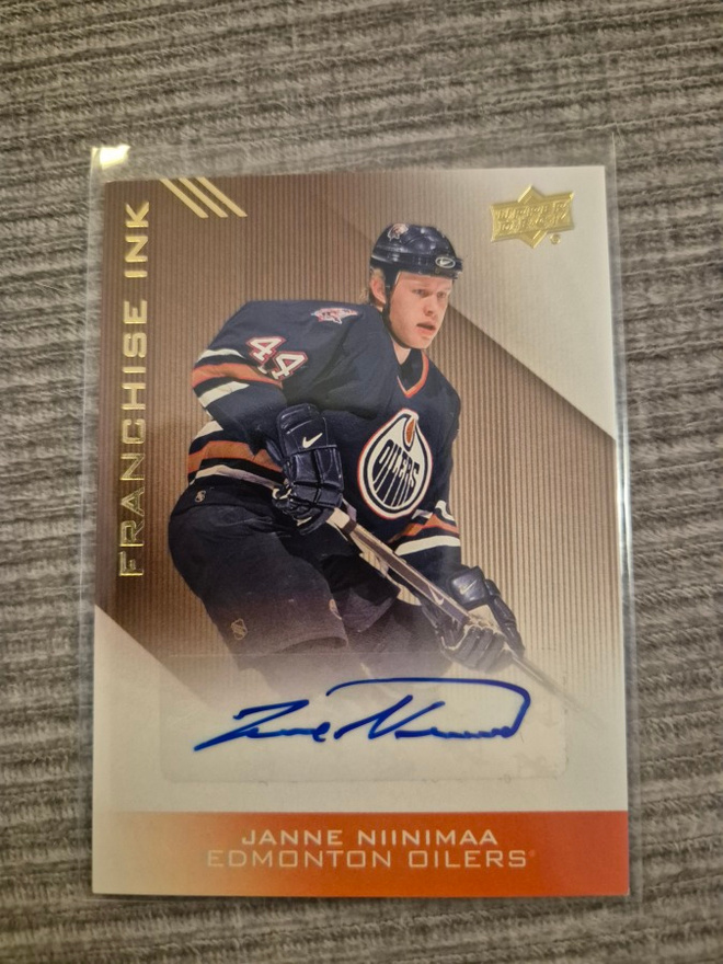 Janne Niinimaa - UD 2013-14 - Franchise Ink