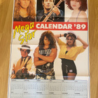 Mega star calendar 1989 juliste - pikkukuva 1