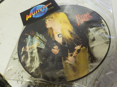 HANOI ROCKS - MALIBU BEACH 7'' KUVALEVY SINGLE+