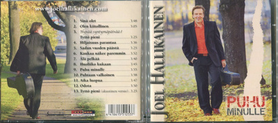 JOEL HALLIKAINEN . CD-LEVY . PUHU MINULLE