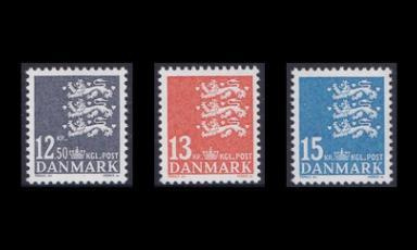 Tanska 1357-9 ** Käyttösarja vaakuna (2004)