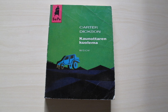 Carter Dickson : Kaunotaren kuolema , Sapo 58