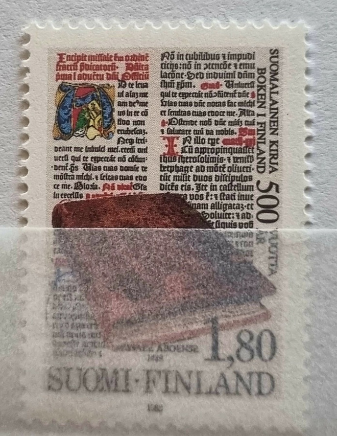 LaPe 1055 - Suomalainen kirja 500 vuotta  **