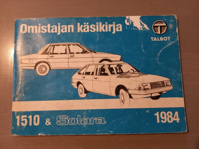 Omistajan käsikirja Talbot 1510 & Solara
