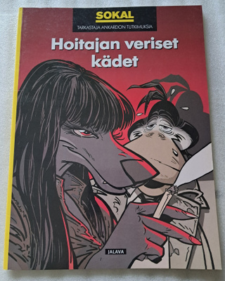 Sokal Ankardo hoitajan veriset kädet