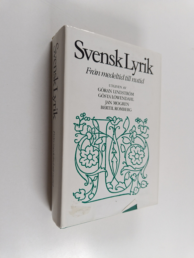 Svensk lyrik från medeltid till nutid