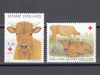 2000 Lape 1520 - 1521 Punainen Risti **