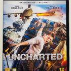 Uncharted - 4K Ultra HD + Blu-ray ( uusi, kelmussa ) - pikkukuva 1