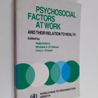 Raija Kalimo : Psychosocial factors at work and their rel... - pikkukuva 1
