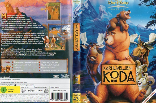 Karhuveljeni Koda	(23 654)	k	-FI-		DVD			2003