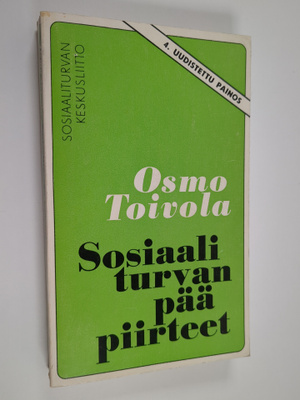 Osmo Toivola : Sosiaaliturvan pääpiirteet