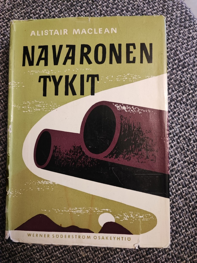 Navaronen tykit Alistair MacLean 1957 1. painos