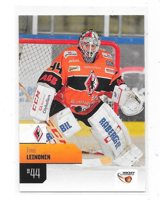 2014-15 Allsvenskan #122 Timo Leinonen Karlskrona , Ässät
