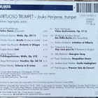 JOUKO HARJANNE: Virtuoso Trumpet – Fazer Finlandia CD 1994 - pikkukuva 2
