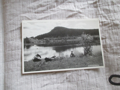 vanha postikortti aavasaksa v 1964