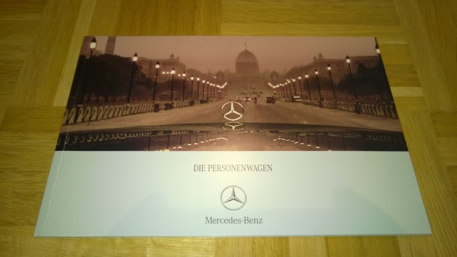 Esite Mercedes-Benz henkilöautomallisto 2006. Mallisto