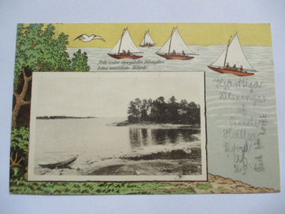 Helsinki Länsi saaristosta -1902 Hindhår rivil + Borgå pvl