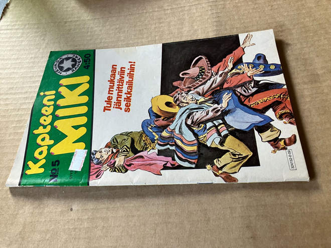 KAPTEENI MIKI 5/1980 HYVÄ