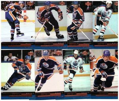 8 x WAYNE GRETZKY Edmonton Oilers