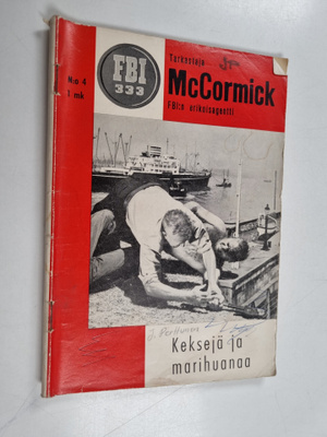 Tarkastaja McCormick 4/1963 : Keksejä ja marihuanaa