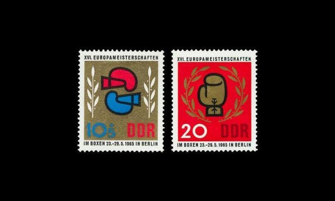 DDR 1100-1 ** Nyrkkeilyn EM-kisat (1965)