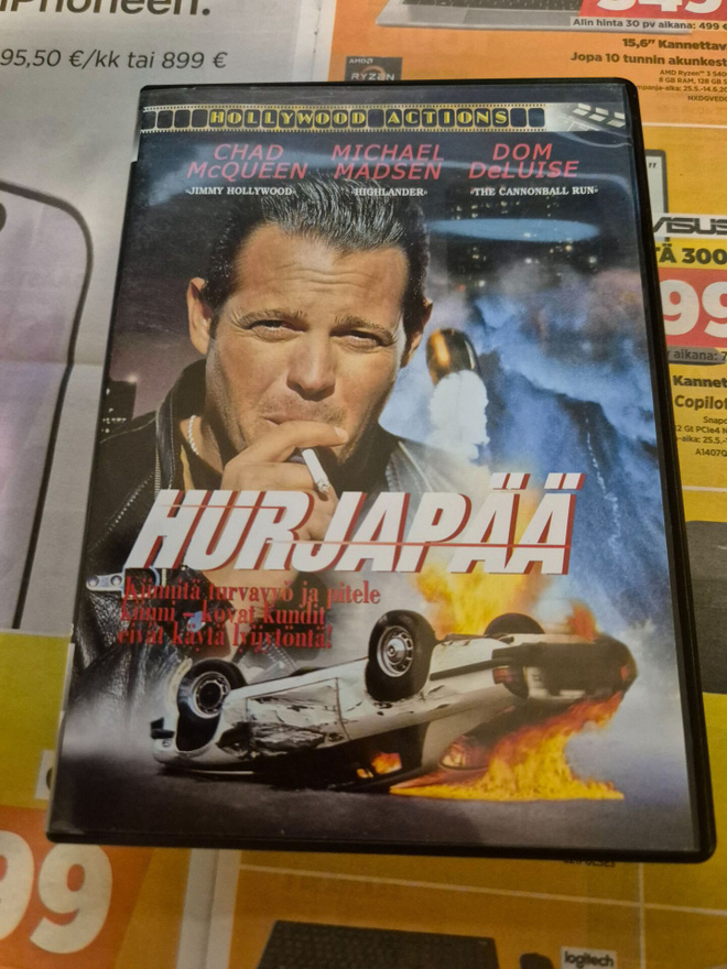 Hurjapää dvd