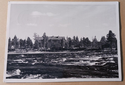 Inari, Matkailijayhdistyksen maja, SMY n:o 1574, p. 1957